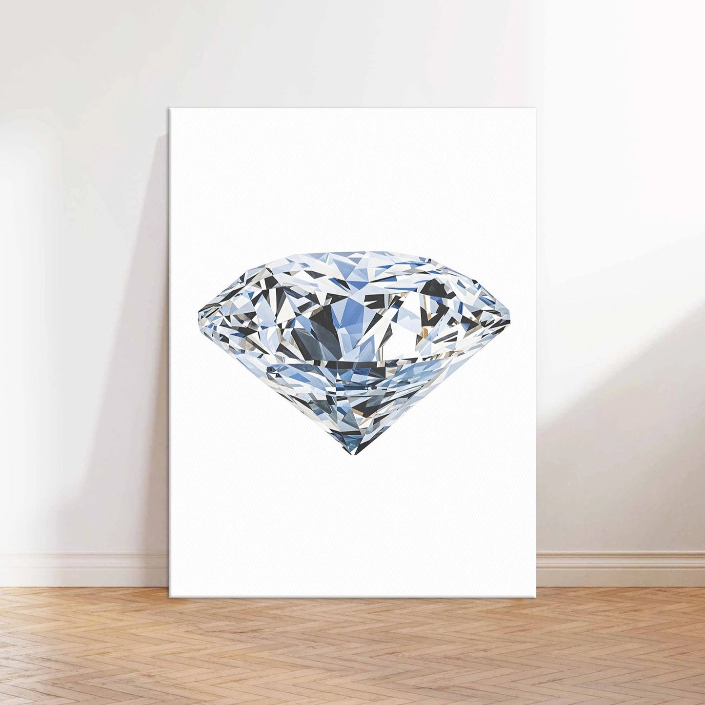 Diamond Canvas Wall Art Print