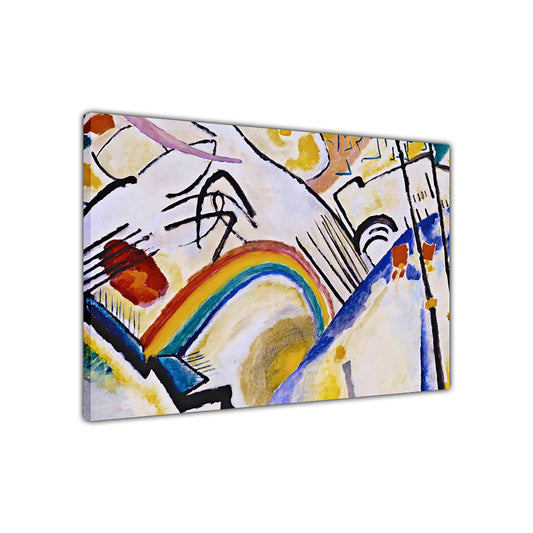 Wassily Kandinsky Cossacks Canvas Wall Art Picture Print for the Living Room, Bedroom, Home Decor