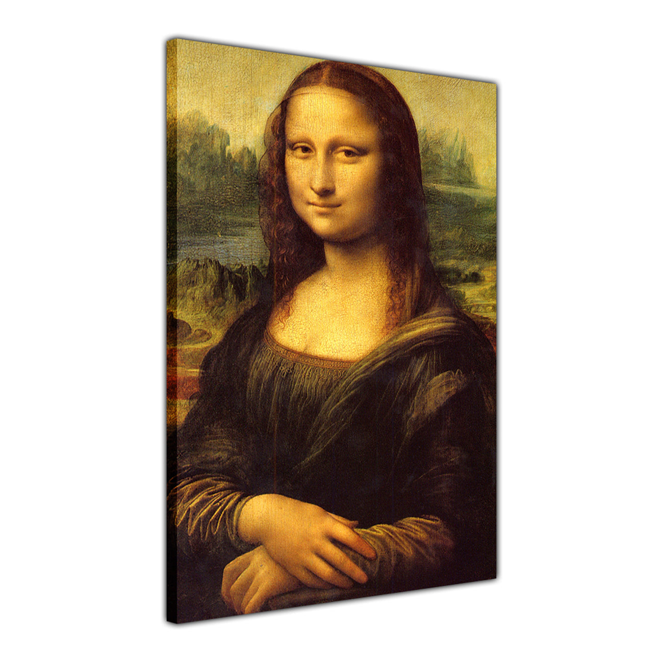 Mona Lisa Canvas Wall Art Picture Print for the Living Room, Bedroom, Home Decor