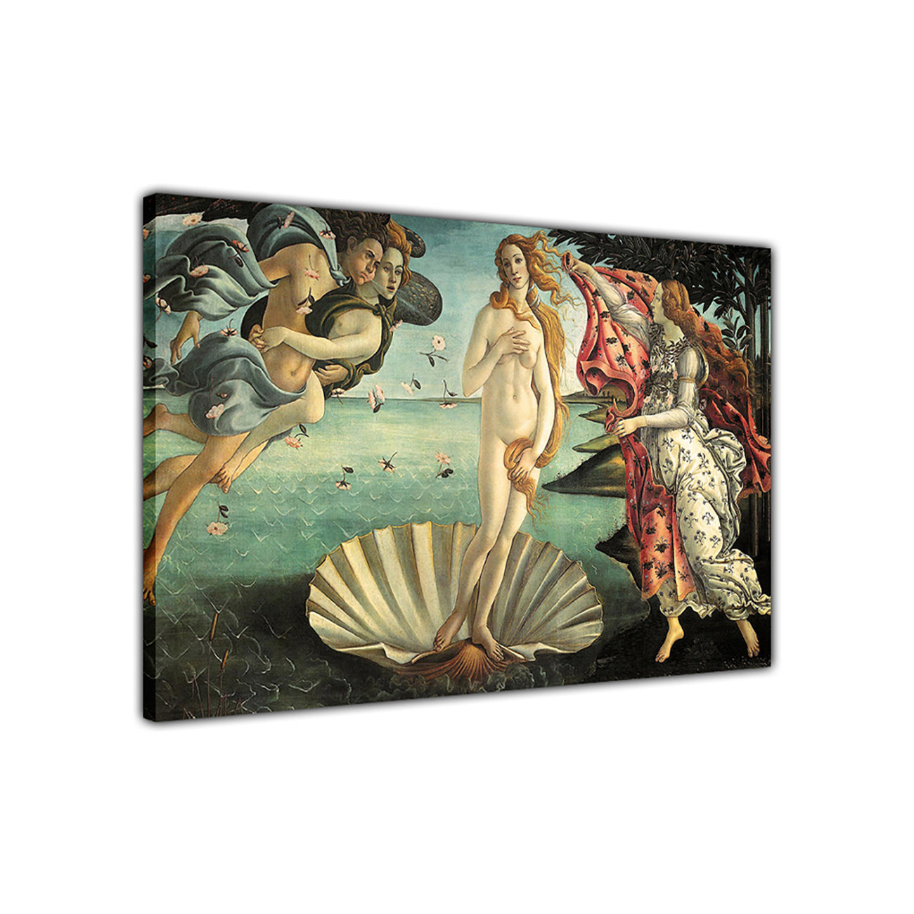 The Birth of Venus Painting Canvas Wall Art Picture Print for the Living Room, Bedroom, Home Decor