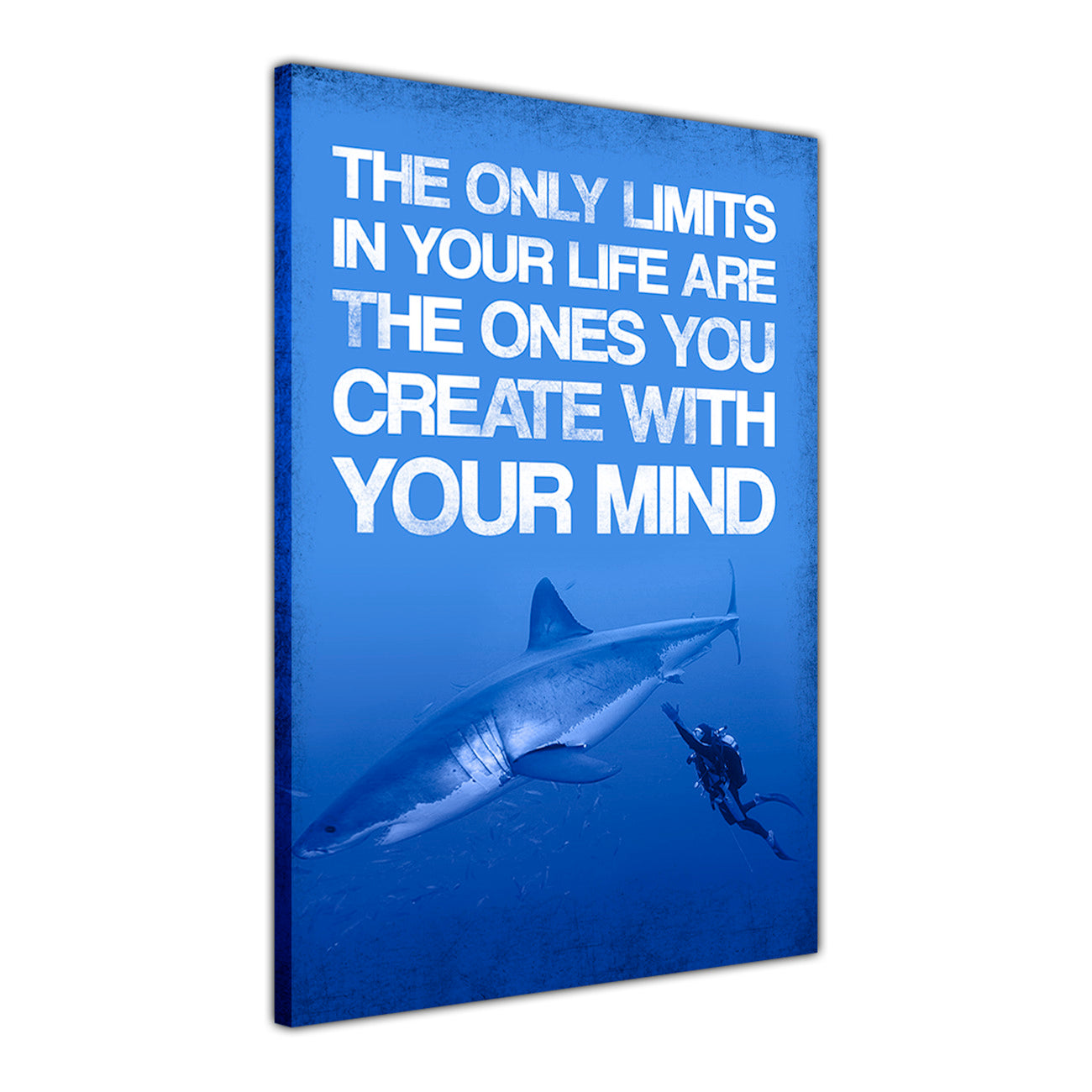 Limits In Your Life Canvas Wall Art Picture Print for the Living Room, Bedroom, Home Decor