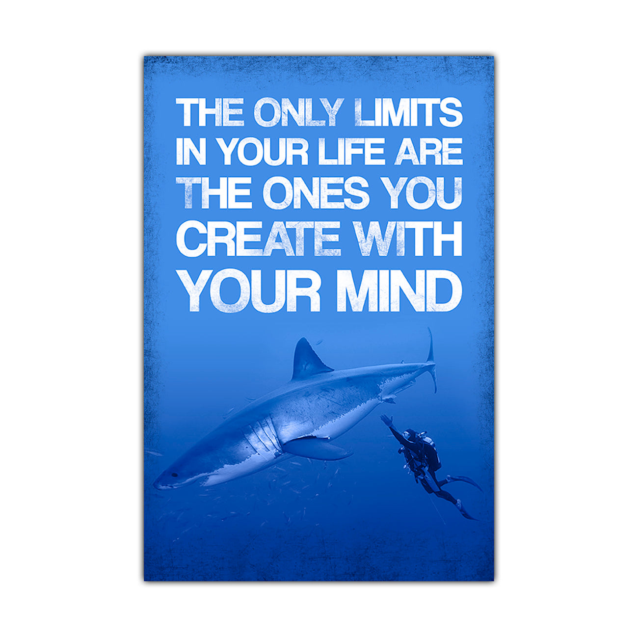 Limits In Your Life Canvas Wall Art Picture Print for the Living Room, Bedroom, Home Decor