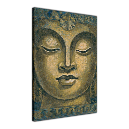 Buddha Eternal Harmony Canvas Wall Art Picture Print for the Living Room, Bedroom, Home Decor