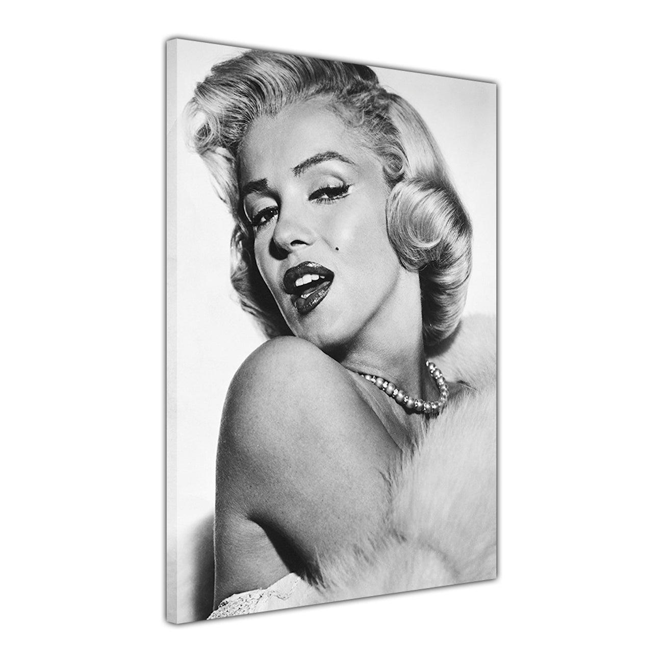 Marilyn Monroe Beautiful Canvas Wall Art Picture Print for the Living Room, Bedroom, Home Decor