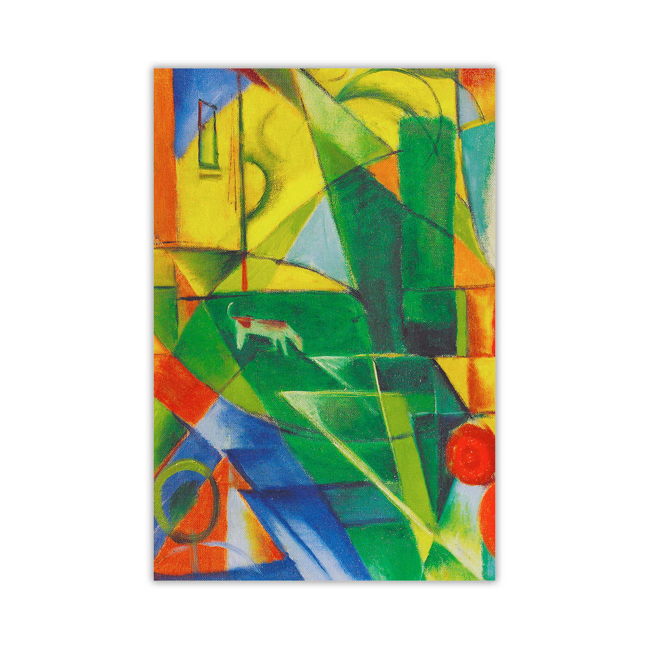 Farm Abstract Canvas Wall Art Picture Print for the Living Room, Bedroom, Home Decor