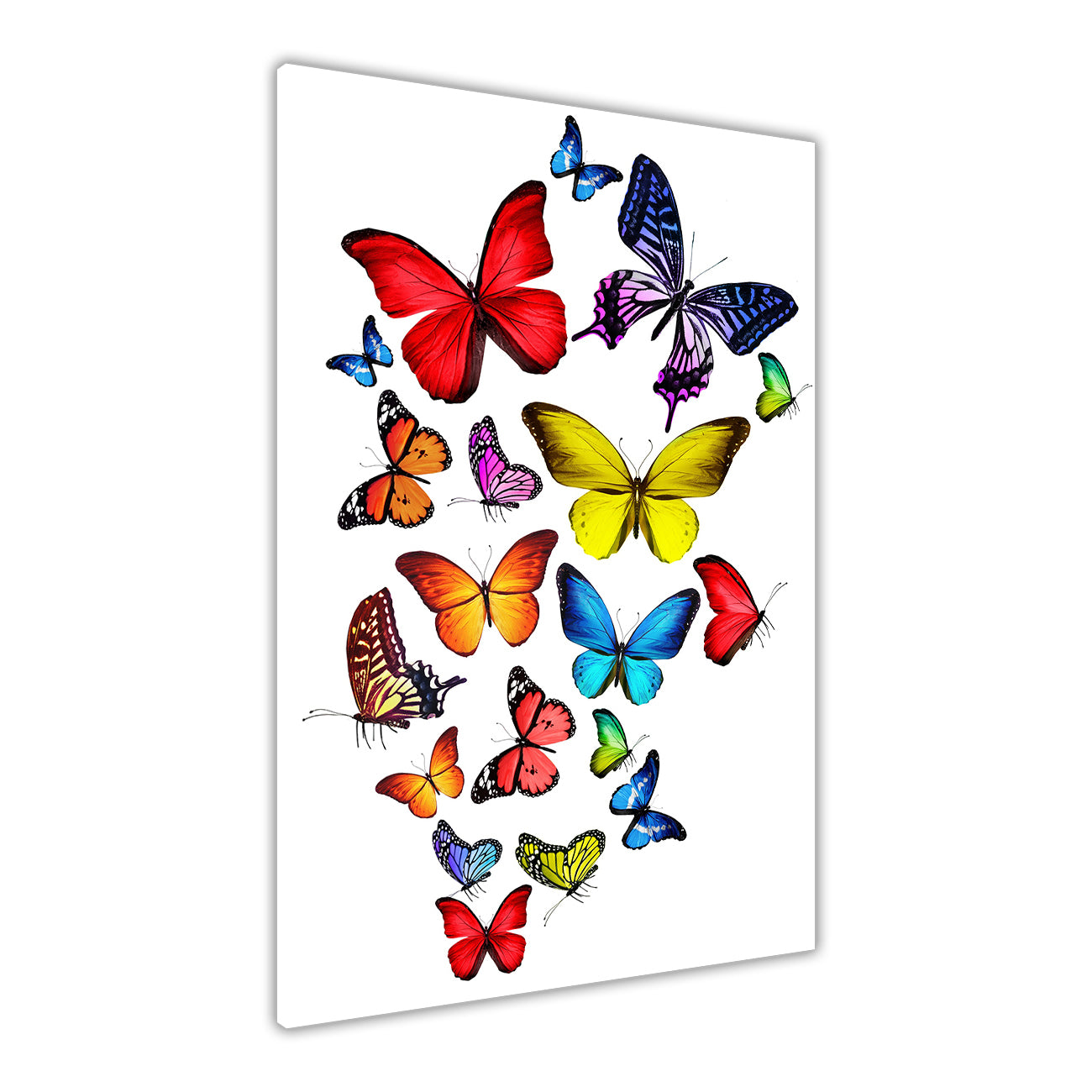 Butterflies Canvas Wall Art Picture Print for the Living Room, Bedroom, Home Decor