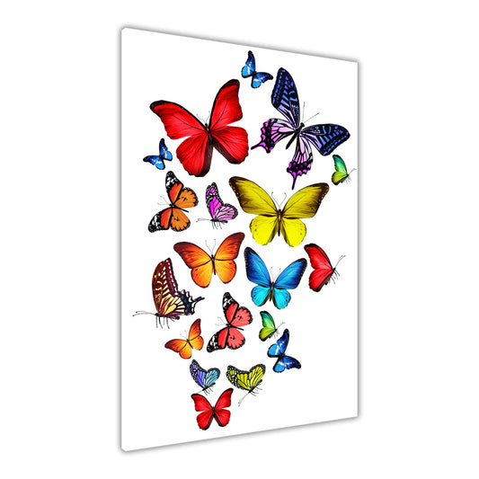 Butterflies Canvas Wall Art Picture Print for the Living Room, Bedroom, Home Decor