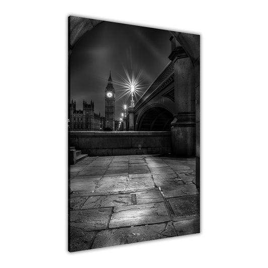 Big Ben Thames Canvas Wall Art Picture Print for the Living Room, Bedroom, Home Decor