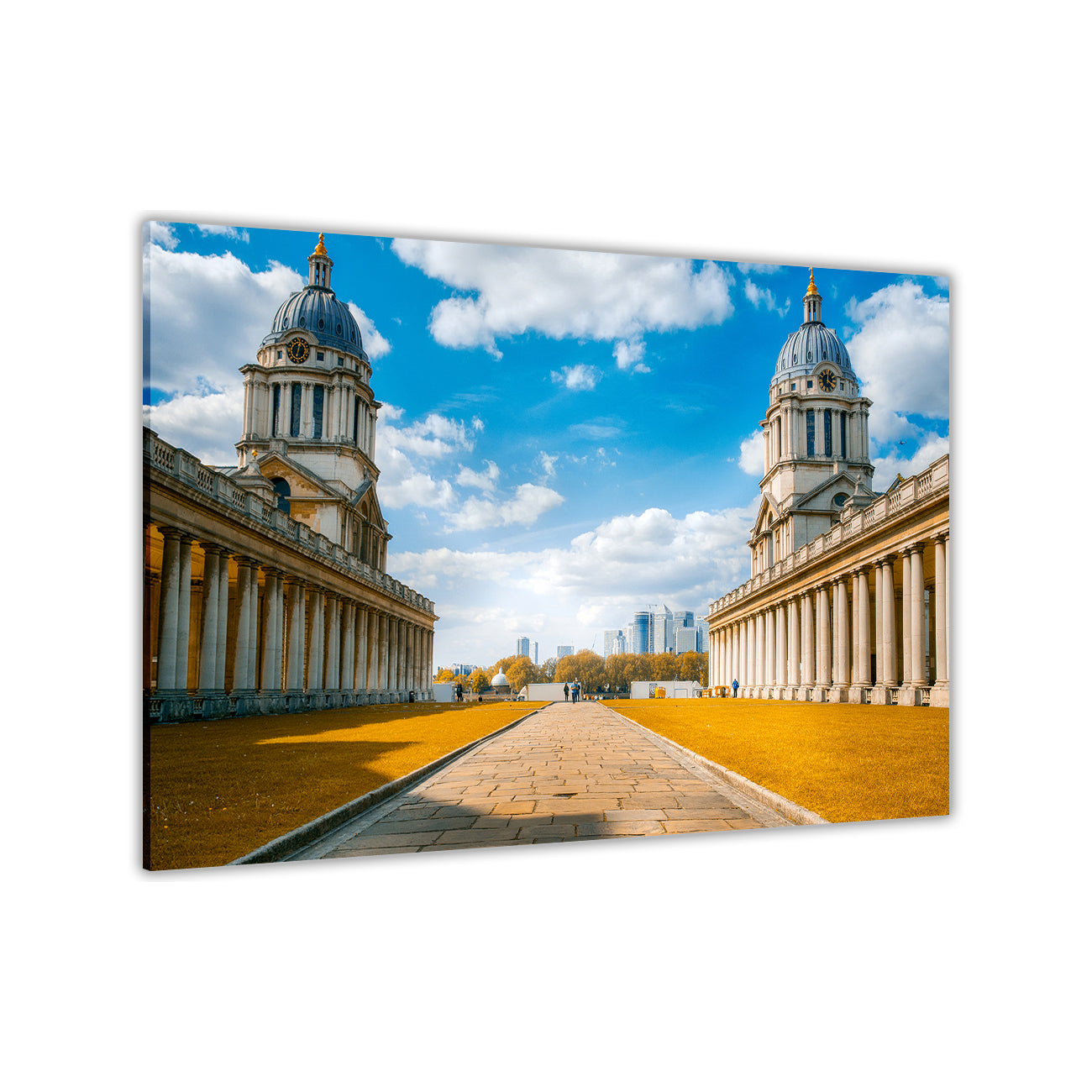 Greenwich University Canvas Wall Art Picture Print for the Living Room, Bedroom, Home Decor