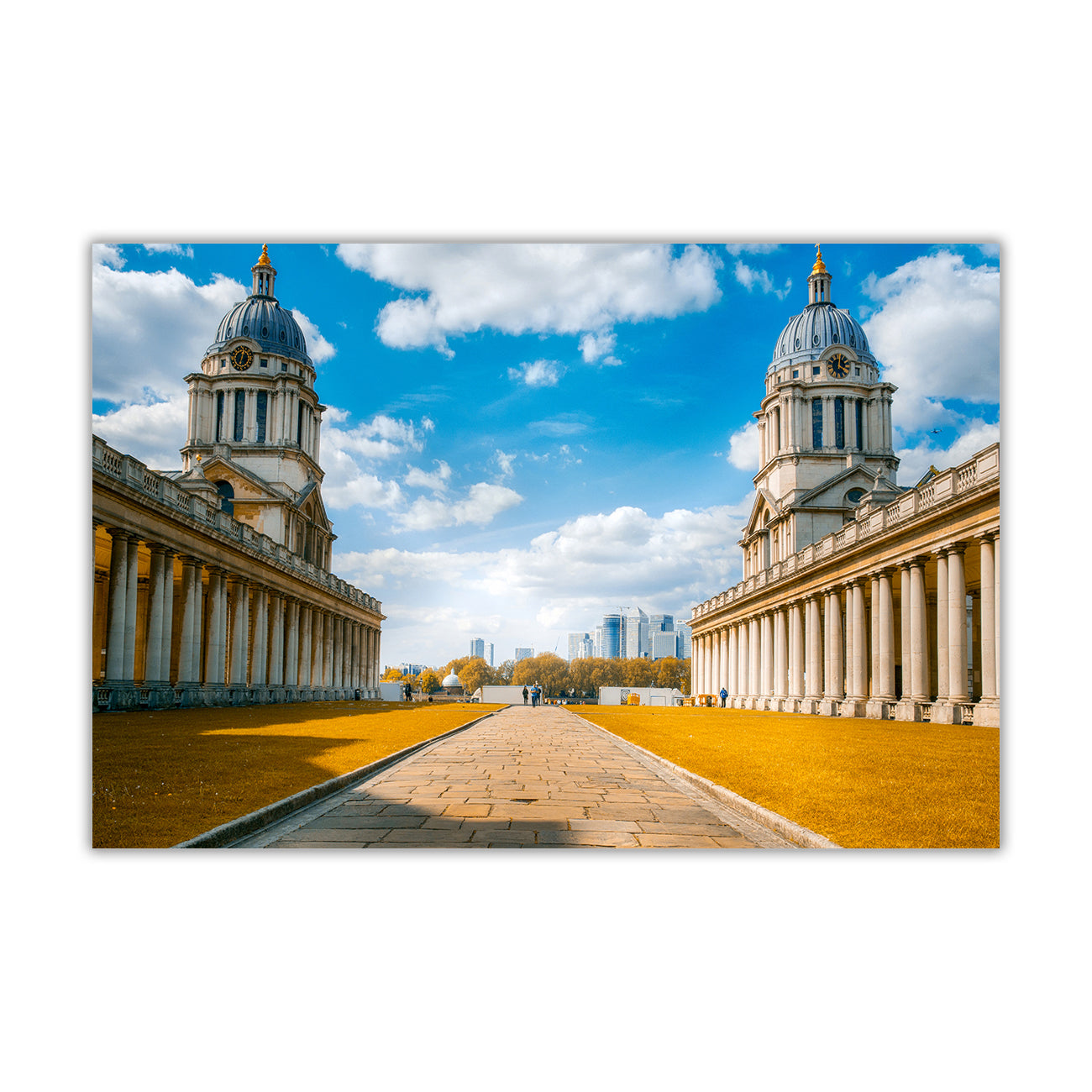 Greenwich University Canvas Wall Art Picture Print for the Living Room, Bedroom, Home Decor