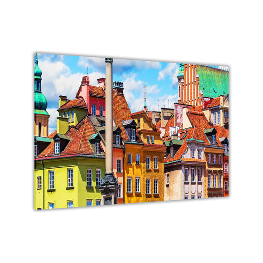 Historic Poland Canvas Wall Art Picture Print for the Living Room, Bedroom, Home Decor