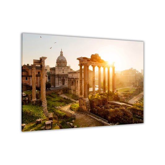 Italy Ancient Rome Canvas Wall Art Picture Print for the Living Room, Bedroom, Home Decor