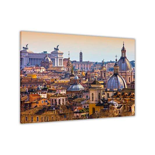 Italy Rome Canvas Wall Art Picture Print for the Living Room, Bedroom, Home Decor