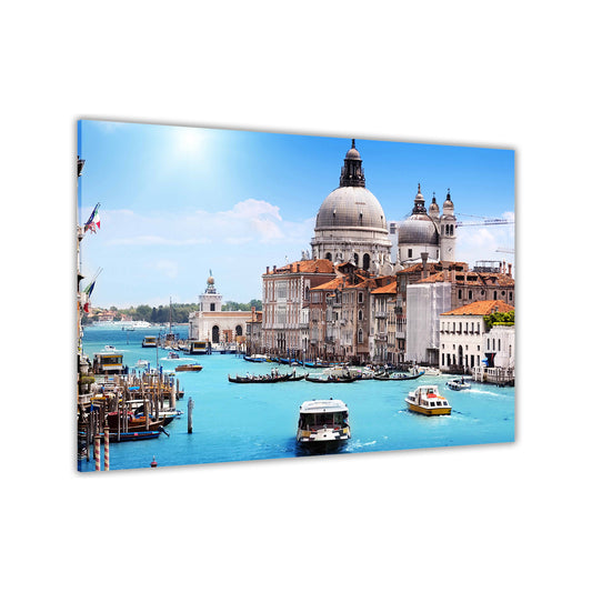 Italy Venice Canvas Wall Art Picture Print for the Living Room, Bedroom, Home Decor