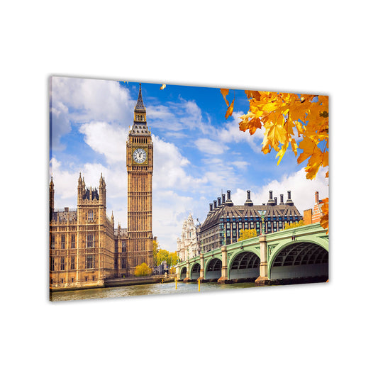 London Big Ben Canvas Wall Art Picture Print for the Living Room, Bedroom, Home Decor