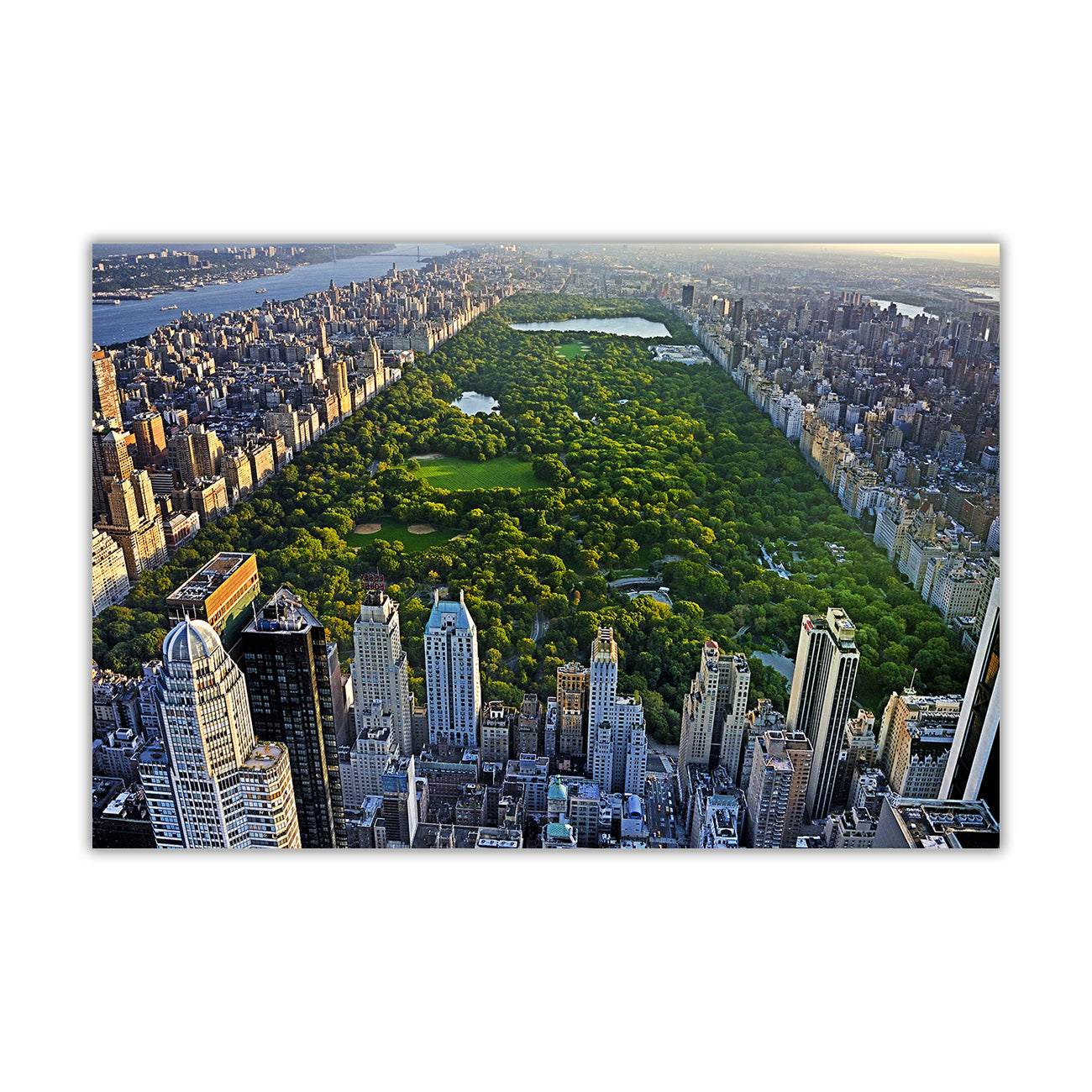 New York Central Park Canvas Wall Art Picture Print for the Living Room, Bedroom, Home Decor