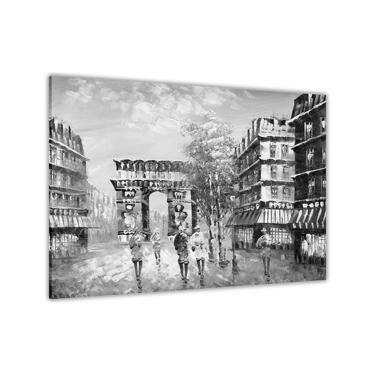 Paris Arc de Triomphe Canvas Wall Art Picture Print for the Living Room, Bedroom, Home Decor
