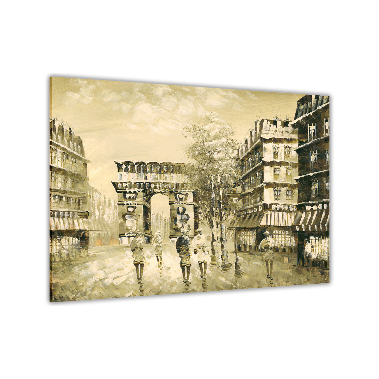 Paris Arc de Triomphe Canvas Wall Art Picture Print for the Living Room, Bedroom, Home Decor