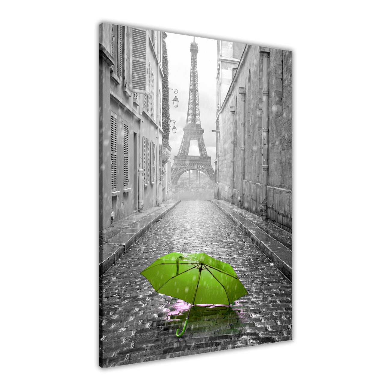 Paris Umbrella Canvas Wall Art Picture Print for the Living Room, Bedroom, Home Decor