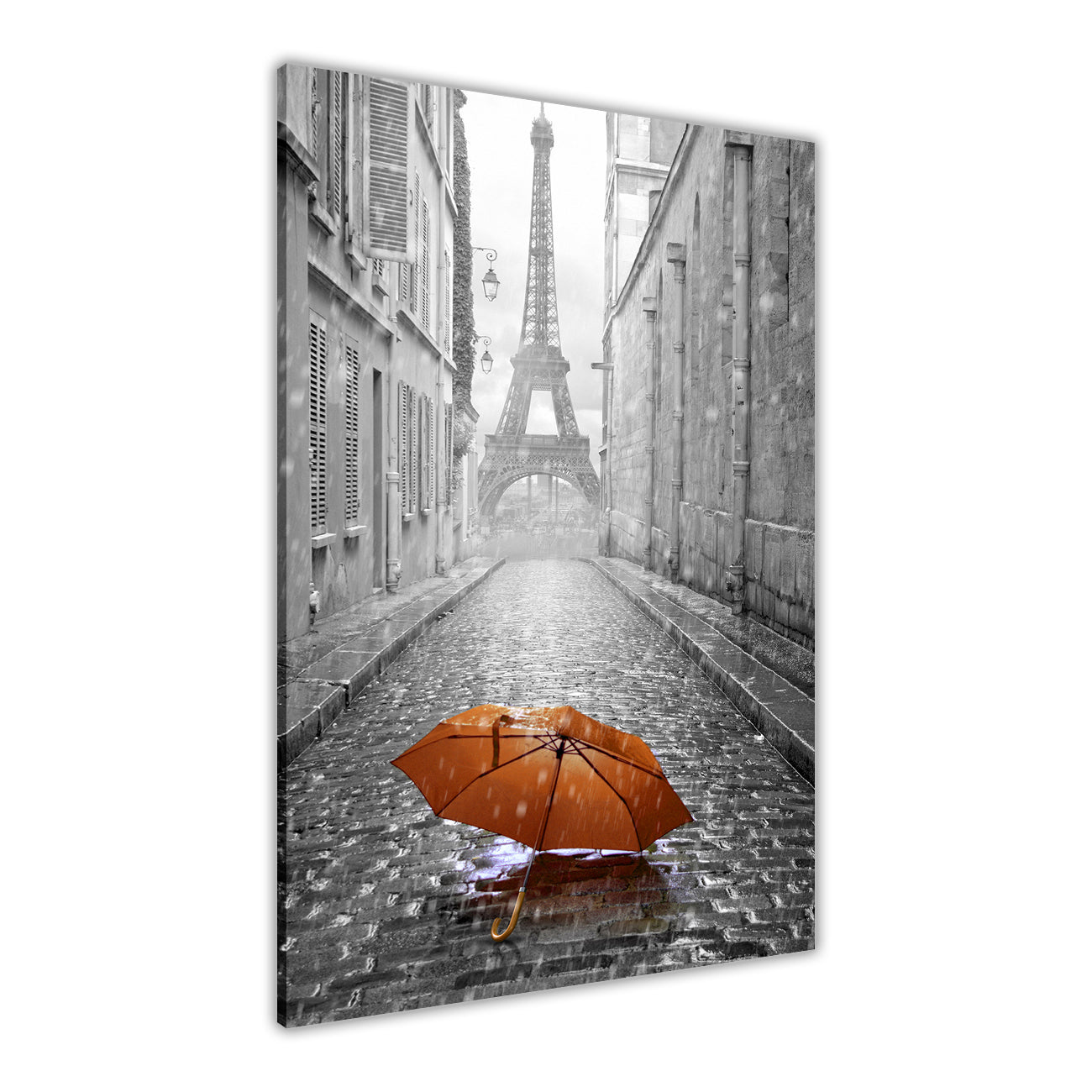 Paris Umbrella Canvas Wall Art Picture Print for the Living Room, Bedroom, Home Decor