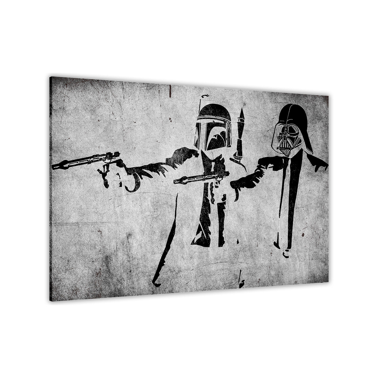 Banksy SWPF Canvas Wall Art Picture Print for the Living Room, Bedroom, Home Decor