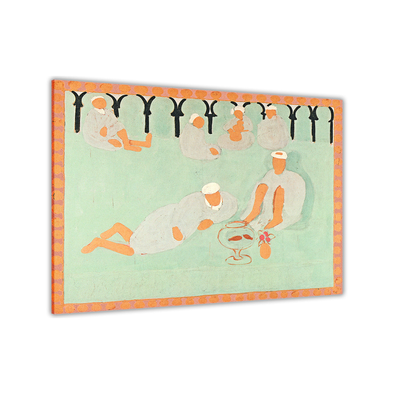 Matisse Henri Arab Coffee House Canvas Wall Art Picture Print for the Living Room, Bedroom, Home Decor