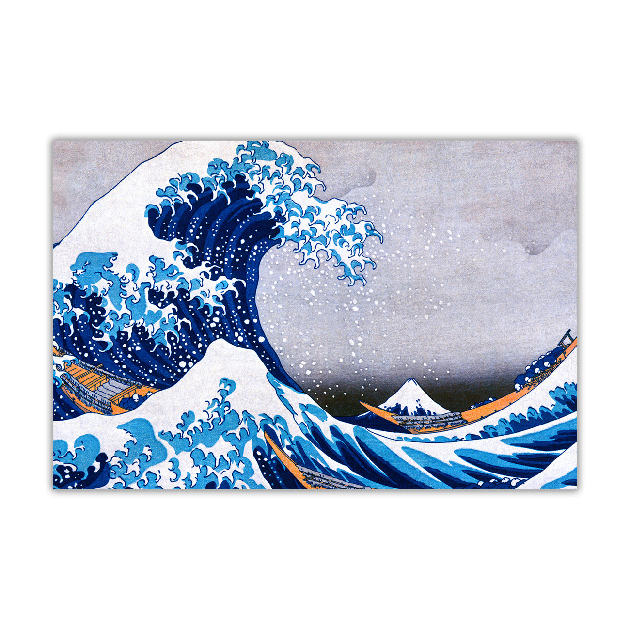 The Great Wave off Kanagawa Canvas Wall Art Picture Print for the Living Room, Bedroom, Home Decor