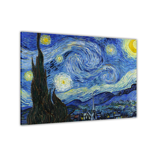 Van Gogh Starry Night Canvas Wall Art Picture Print for the Living Room, Bedroom, Home Decor