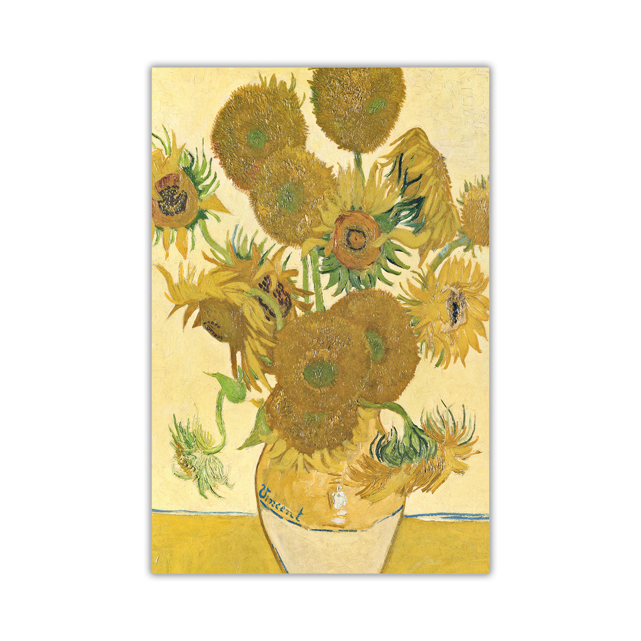Van Gogh Sunflower Canvas Wall Art Picture Print for the Living Room, Bedroom, Home Decor