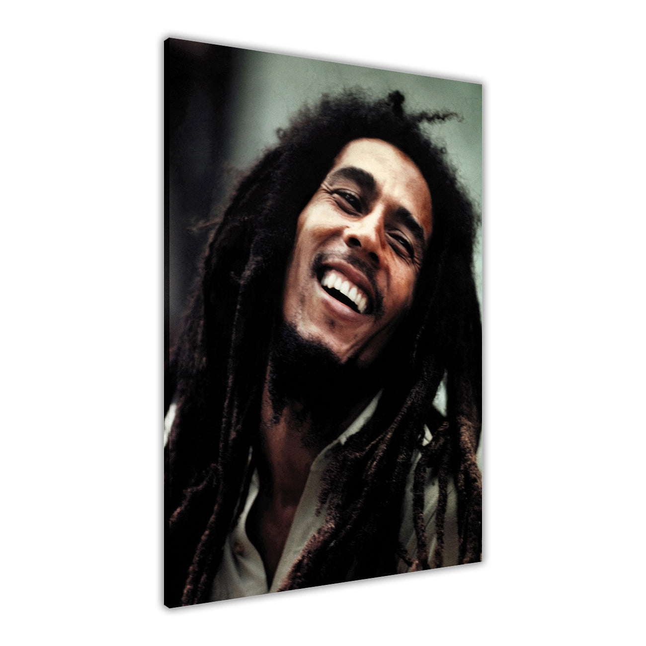 Bob Marley Colour Canvas Wall Art Picture Print for the Living Room, Bedroom, Home Decor