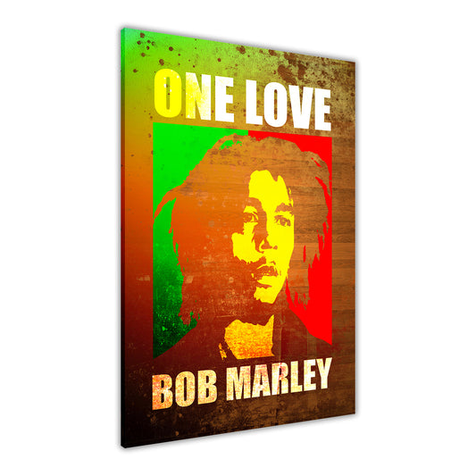 Bob Marley Poster Canvas Wall Art Picture Print for the Living Room, Bedroom, Home Decor