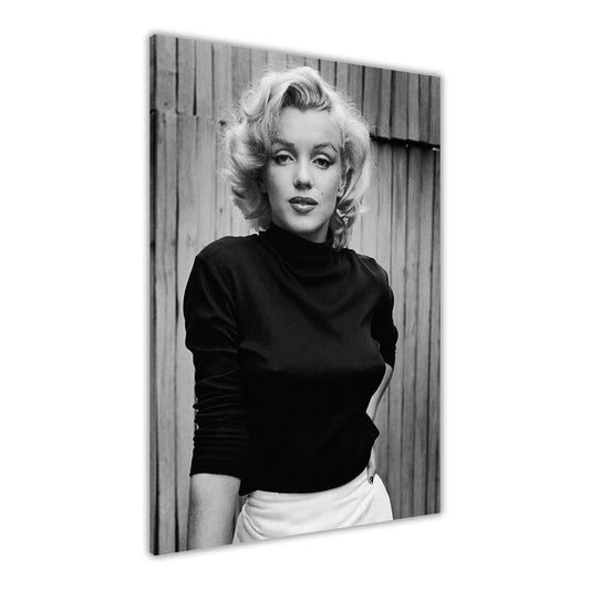 Monroe Fashion Shoot Canvas Wall Art Picture Print for the Living Room, Bedroom, Home Decor