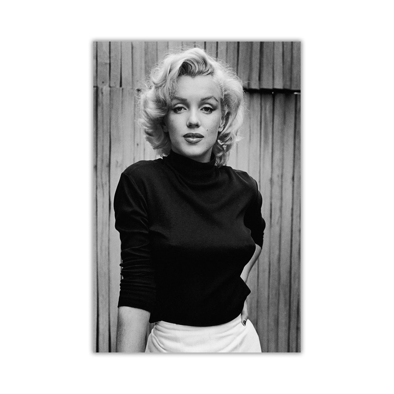 Monroe Fashion Shoot Canvas Wall Art Picture Print for the Living Room, Bedroom, Home Decor