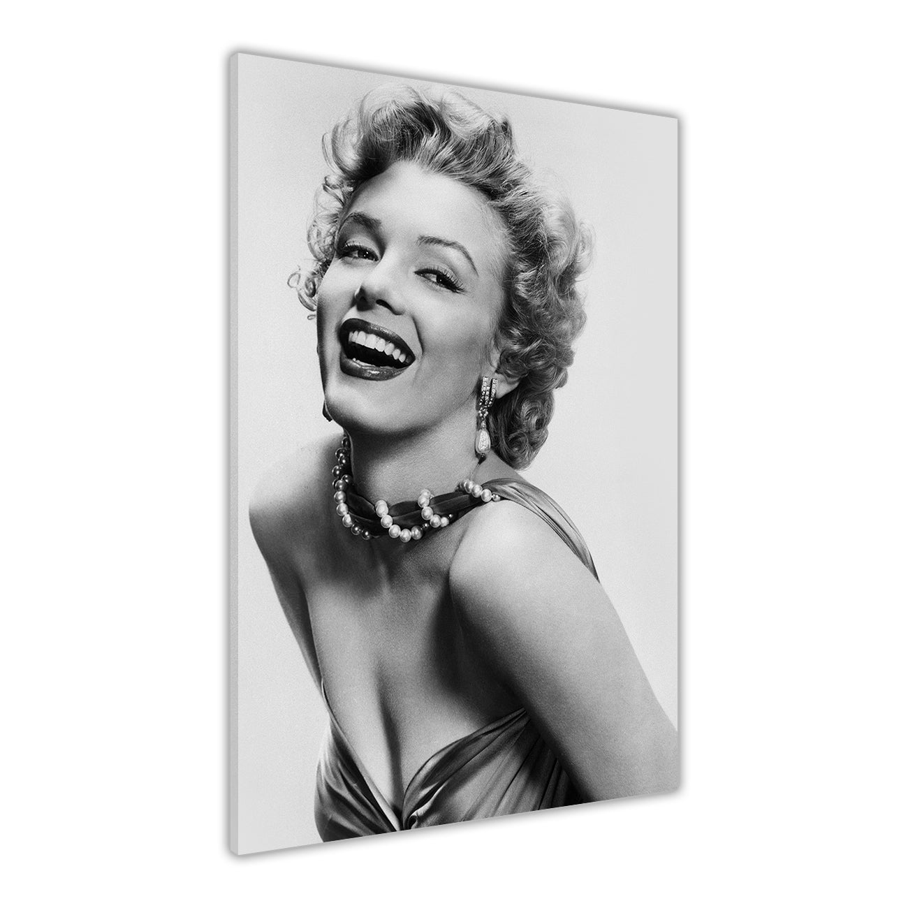 Monroe Lips Canvas Wall Art Picture Print for the Living Room, Bedroom, Home Decor