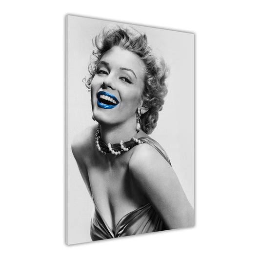 Monroe Lips Canvas Wall Art Picture Print for the Living Room, Bedroom, Home Decor