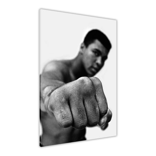 Muhammad Ali Fist Canvas Wall Art Picture Print for the Living Room, Bedroom, Home Decor
