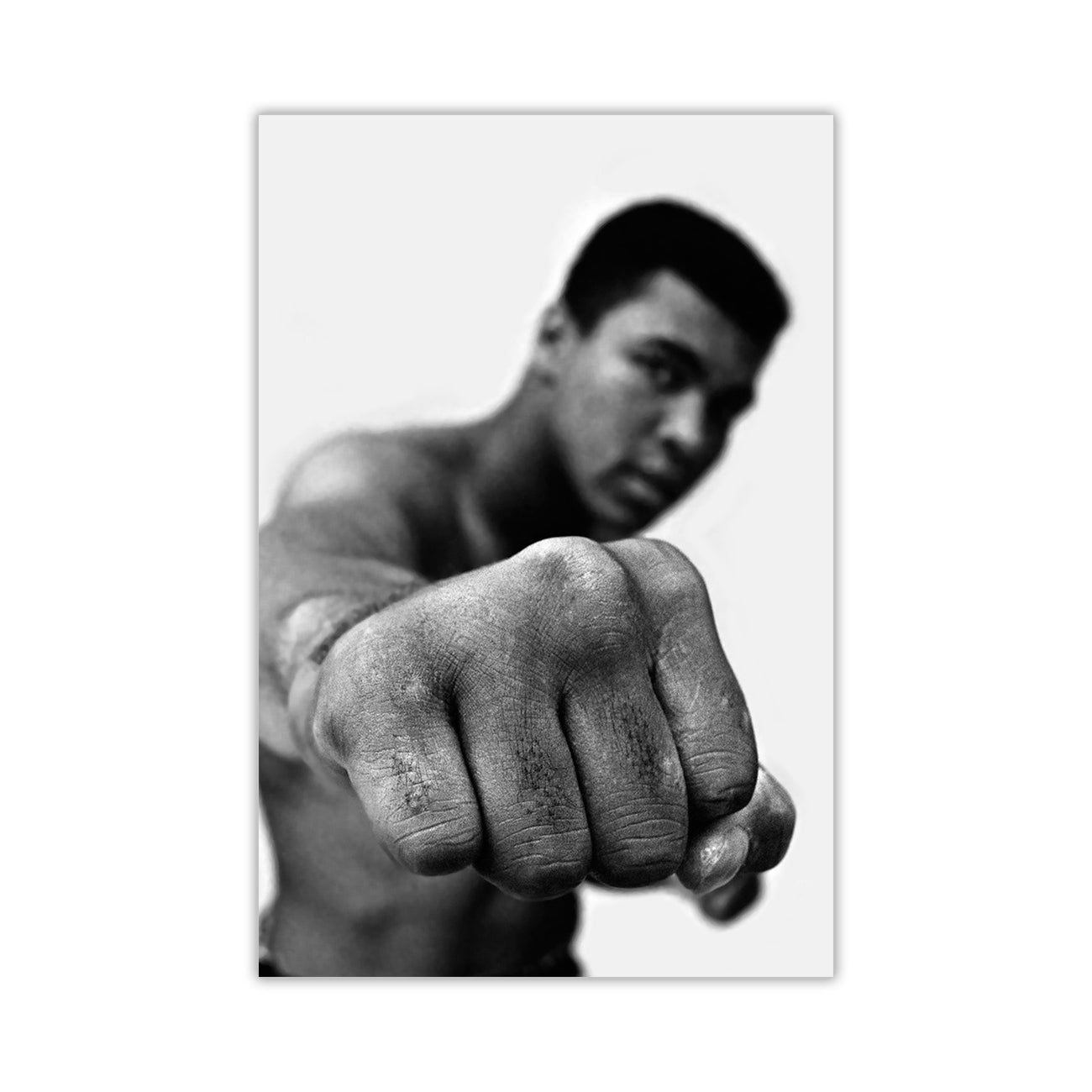 Muhammad Ali Fist Canvas Wall Art Picture Print for the Living Room, Bedroom, Home Decor