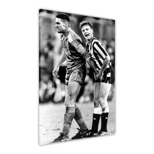 Vinnie Jones Gazza Balls Canvas Wall Art Picture Print for the Living Room, Bedroom, Home Decor