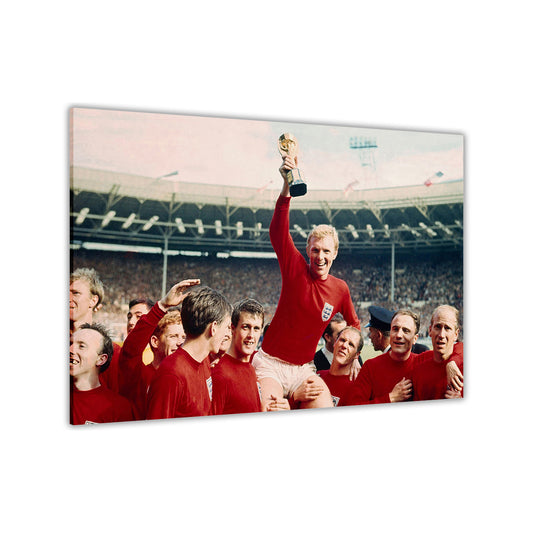 England World Cup 1966 Canvas Wall Art Picture Print for the Living Room, Bedroom, Home Decor