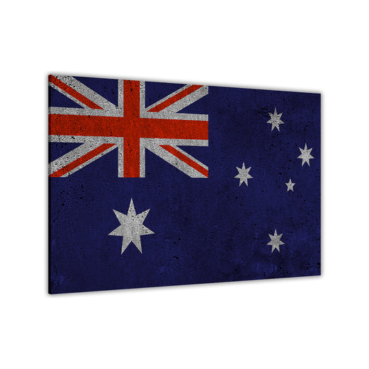 Australian Flag Canvas Wall Art Picture Print for the Living Room, Bedroom, Home Decor
