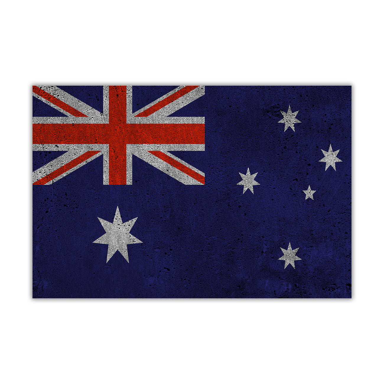 Australian Flag Canvas Wall Art Picture Print for the Living Room, Bedroom, Home Decor