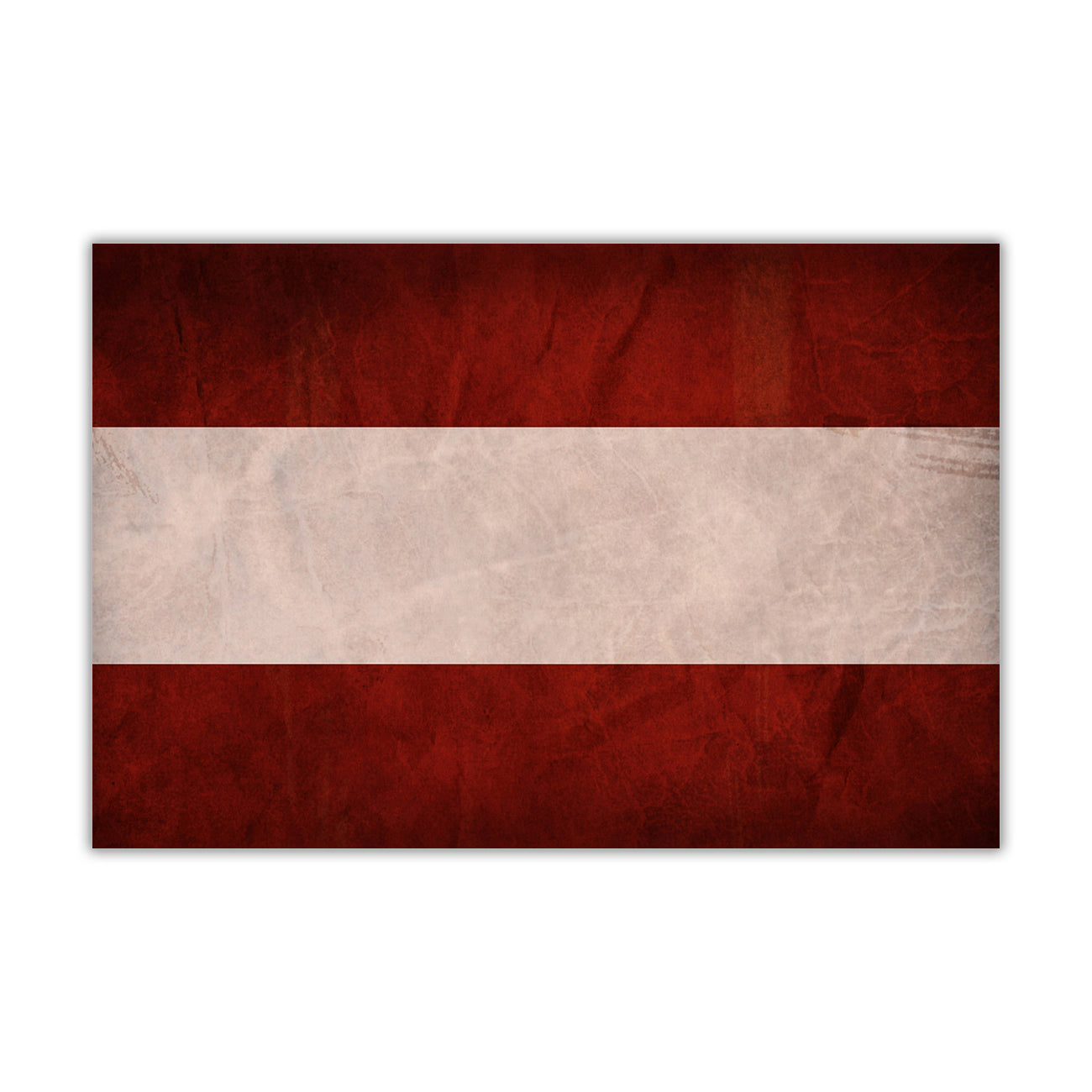 Austria Flag Canvas Wall Art Picture Print for the Living Room, Bedroom, Home Decor