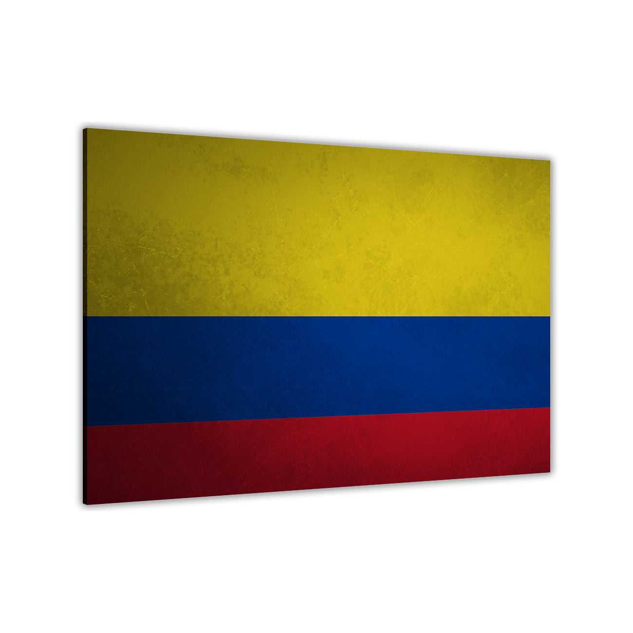 Colombia Flag Canvas Wall Art Picture Print for the Living Room, Bedroom, Home Decor