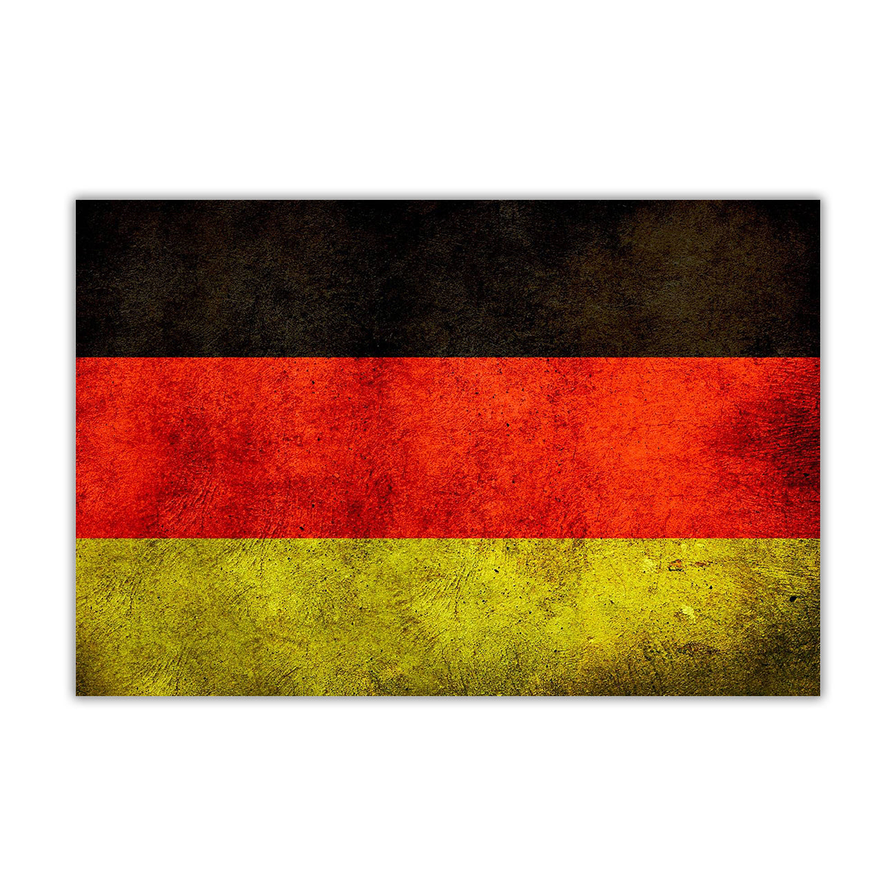 Germany Flag Canvas Wall Art Picture Print for the Living Room, Bedroom, Home Decor
