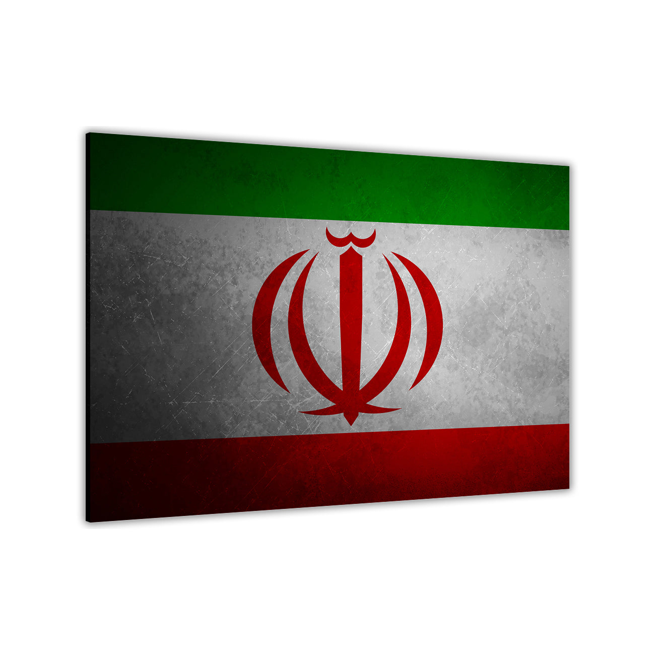 Iran Flag Canvas Wall Art Picture Print for the Living Room, Bedroom, Home Decor