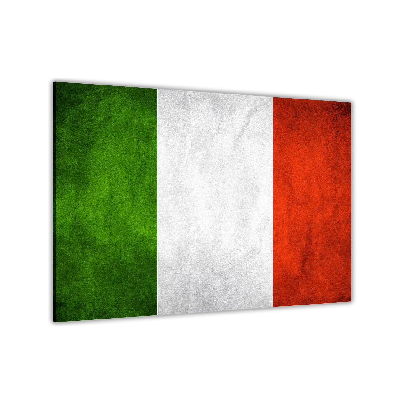 Italy Flag Canvas Wall Art Picture Print for the Living Room, Bedroom, Home Decor