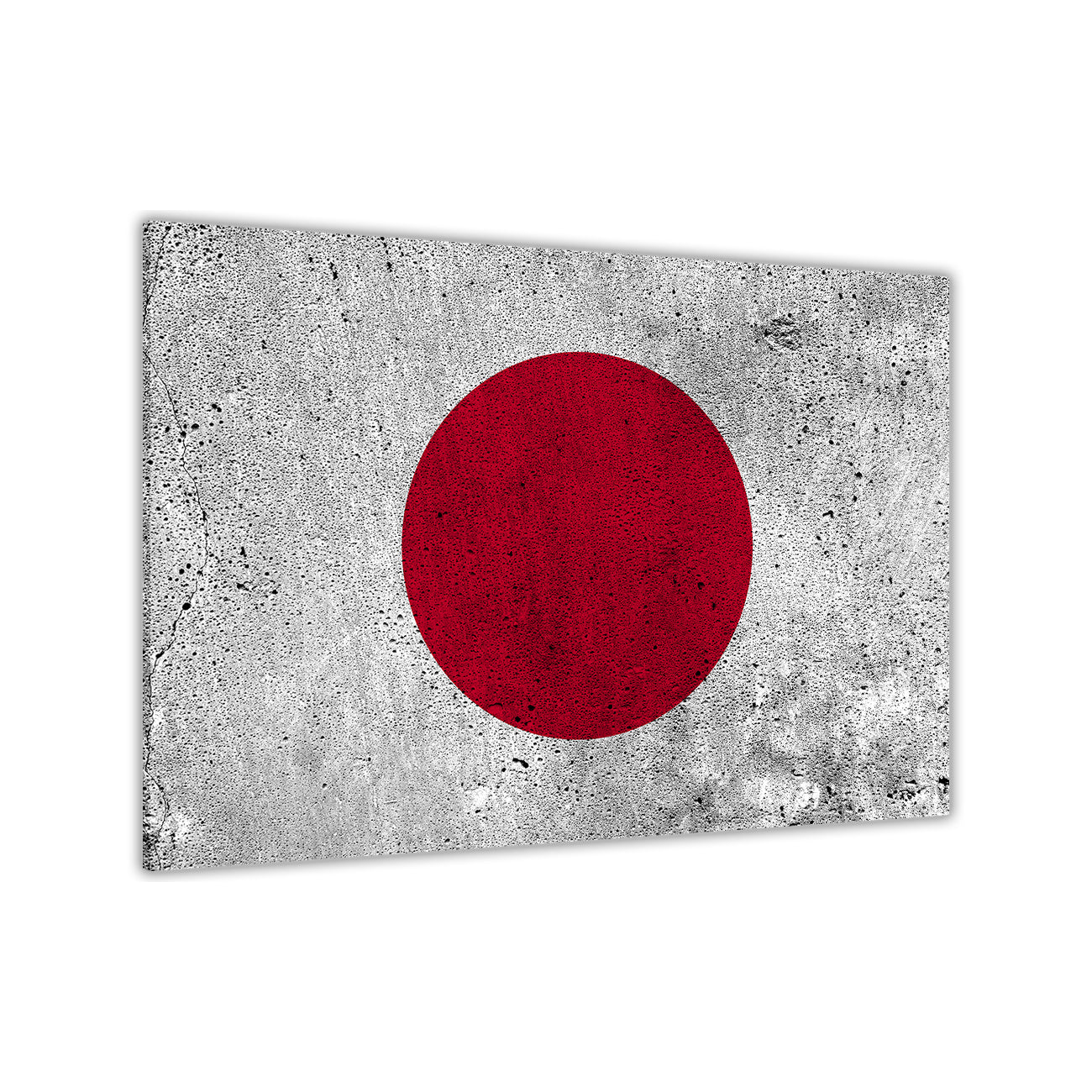 Japan Flag Canvas Wall Art Picture Print for the Living Room, Bedroom, Home Decor