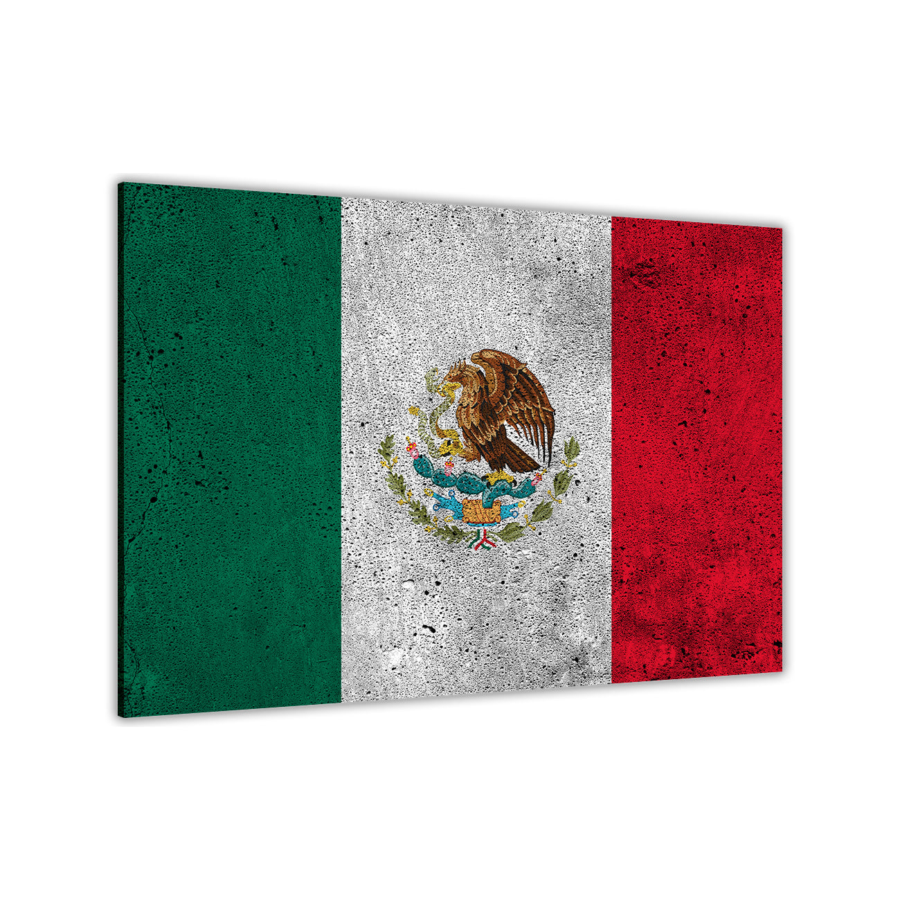 Mexico Flag Canvas Wall Art Picture Print for the Living Room, Bedroom, Home Decor