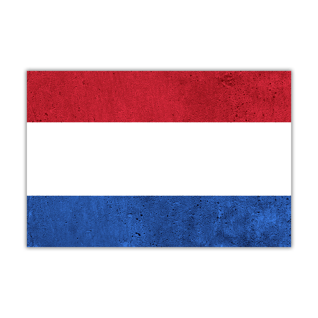 Netherlands Flag Canvas Wall Art Picture Print for the Living Room, Bedroom, Home Decor