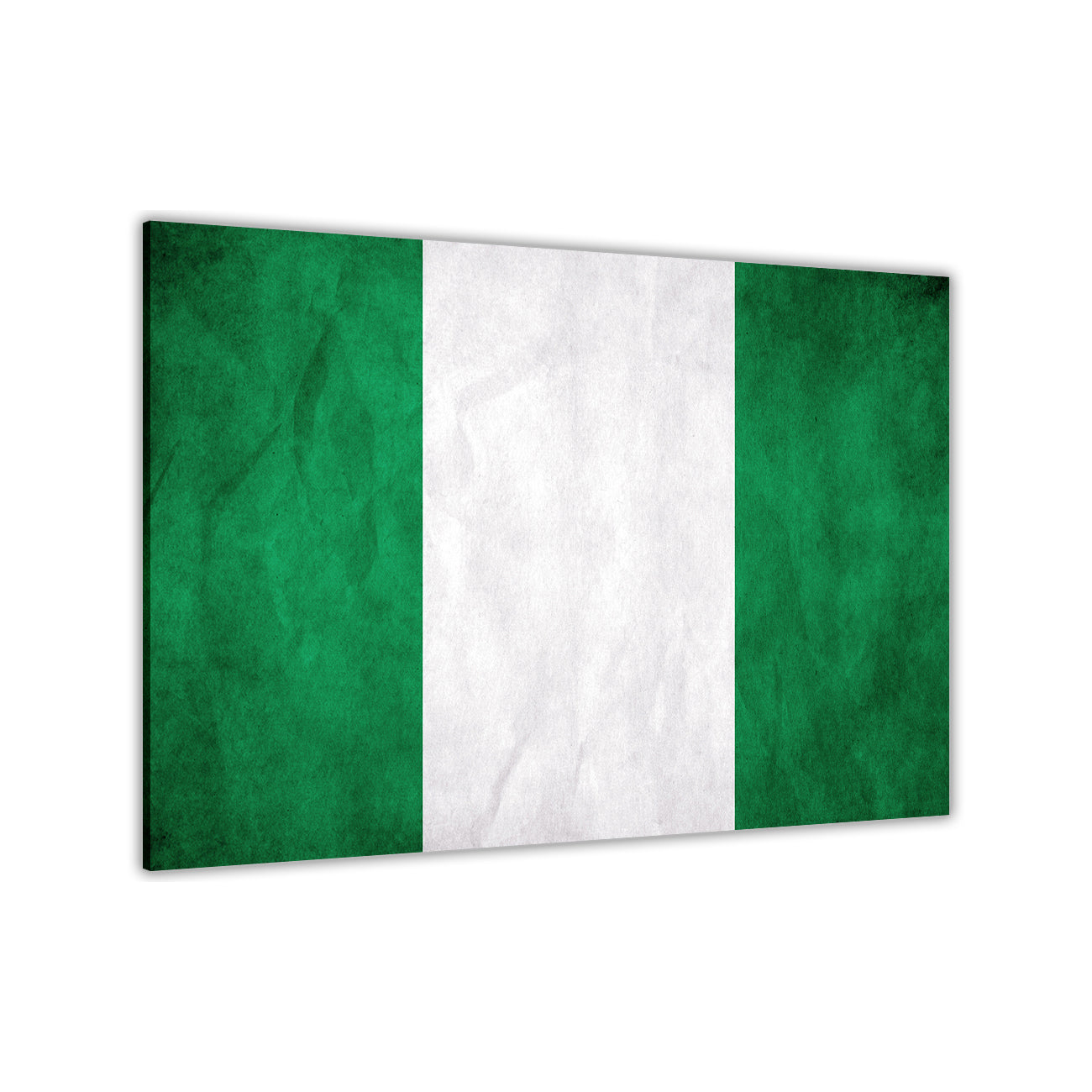 Nigeria Flag Canvas Wall Art Picture Print for the Living Room, Bedroom, Home Decor